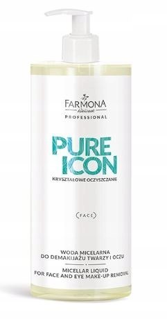PŁYN DO MYCIA TWARZY I OCZU DEMAKIJAŻU Micelarny FARMONA Cleansing 500ML