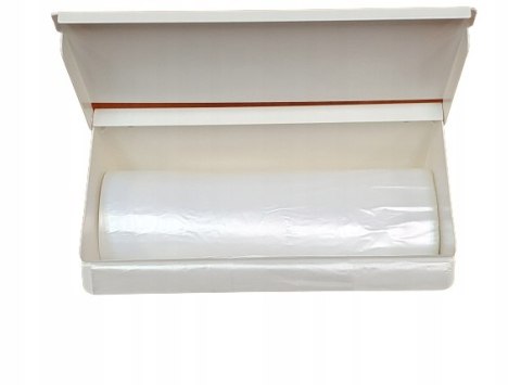 PODAJNIK BIAŁY NA PELERYNKI FRYZJER. ROLKA 30SZT