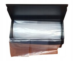 PODAJNIK CZARNY NA PELERYNKI FRYZJER. ROLKA 30SZT