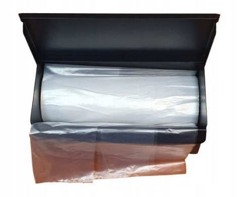 PODAJNIK CZARNY NA PELERYNKI FRYZJER. ROLKA 30SZT