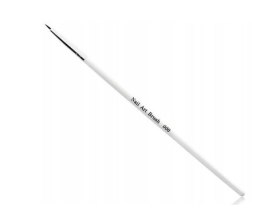 Pędzelek do zdobień drewniany 5mm BIAŁY NR 000