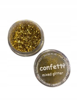 Pyłek brokat ozdoba do paznokci CONFETTI 1009