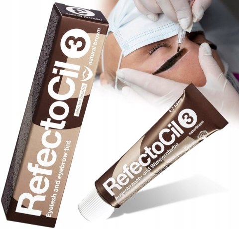 REFECTOCIL HENNA ŻELOWA BRĄZ 3.0 15ml