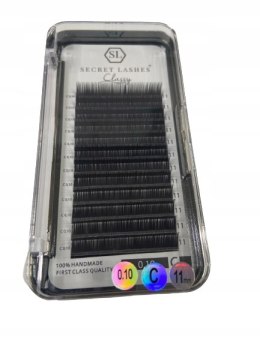 SECRET LASHES Rzęsy CLASSY C 0,10 długość 11mm