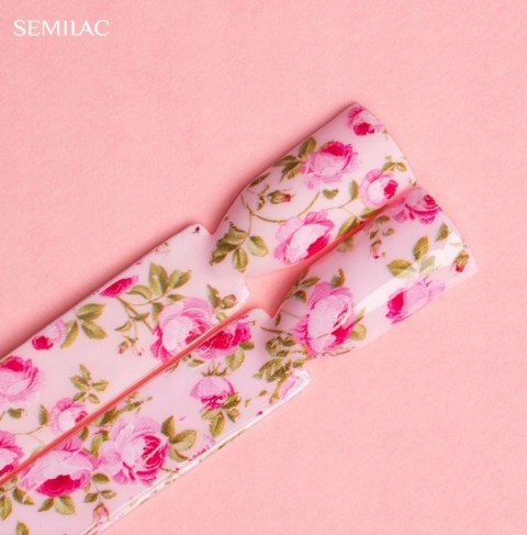 SEMILAC FOLIA TRANSFEROWA BLOOMING FLOWERS 32