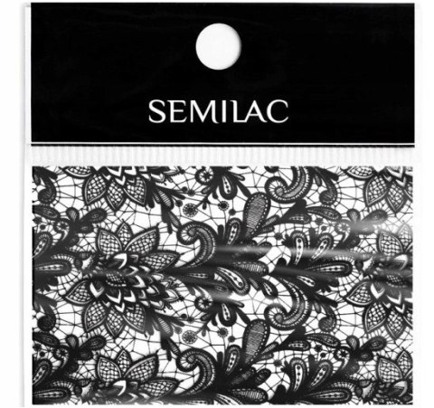 SEMILAC FOLIA TRANSFEROWA NA PAZNOKCIE KORONKA 25