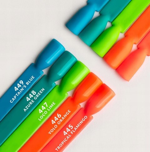 SEMILAC LAKIER HYBRYDA 7ML TROPICAL FLAMINGO 445