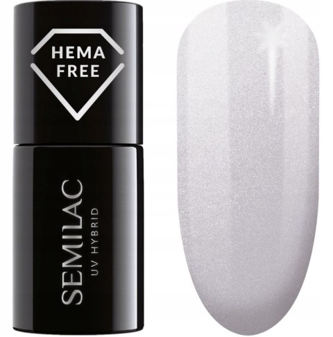 SEMILAC LAKIER HYBRYDOWY 237 White Pearl 7 ml
