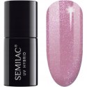 SEMILAC LAKIER HYBRYDOWY 319 SHIMMER DUST PINK