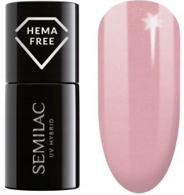 SEMILAC LAKIER HYBRYDOWY 376 SHIMMER STONE PINK