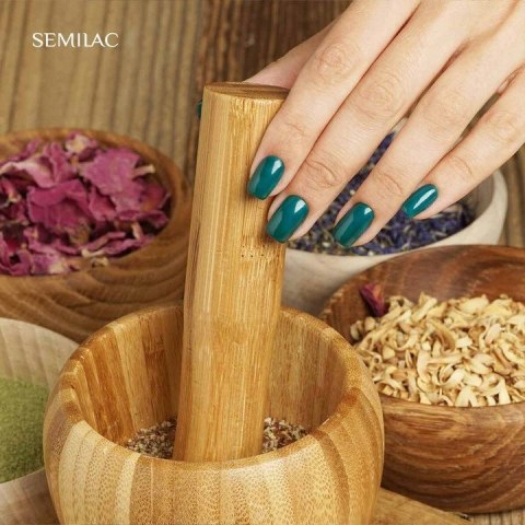 SEMILAC LAKIER HYBRYDOWY 405 BOTTLED HERBS 7ML