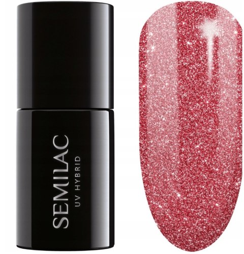 SEMILAC LAKIER HYBRYDOWY 457 Glamorous Red 7 ml
