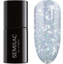 SEMILAC LAKIER HYBRYDOWY 460 Silver Fireworks 7 ml