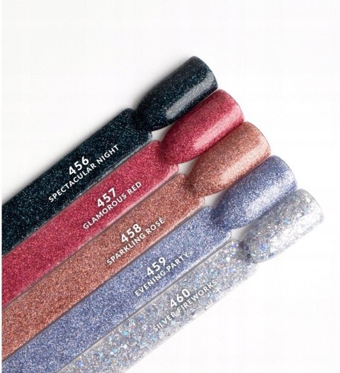 SEMILAC LAKIER HYBRYDOWY 460 Silver Fireworks 7 ml