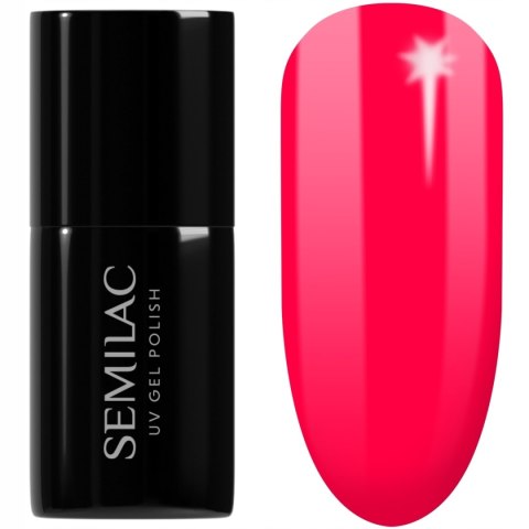 SEMILAC LAKIER HYBRYDOWY 568 NEON RUBY 7ml