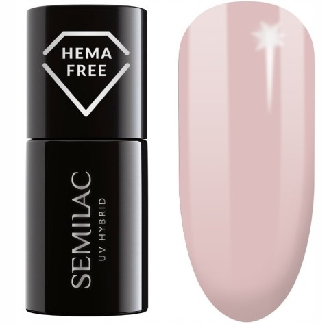 SEMILAC lakier hybrydowy 587 Tea Rose 7ml