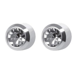 STUDEX BRYLANT pełna srebrna 1 para KOLCZYKI SYSTEM PLUS