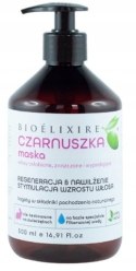 SZAMPON DO WŁOSÓW + MASKA CZARNUSZKA 2x 500ML ZESTAW BIOELIXIRE BEZ SLS