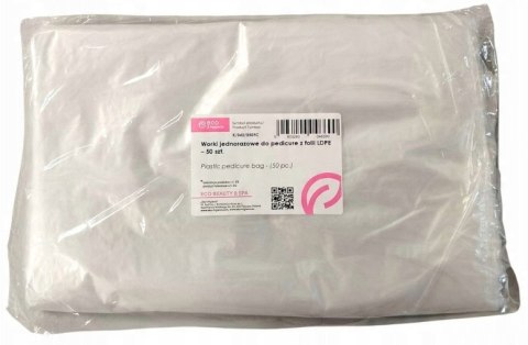 Worki Foliowe Do Pedicure 50 Sztuk