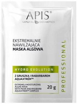 APIS Maska Algowa z Gruszką i Rabarbarem Nawilżająca Hydro Evolution 20 g