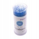 Aplikator do rzęs Maxim mikro szczoteczka 2,5 mm 100 szt. niebieskie