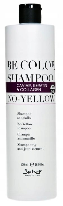 BE COLOR Szampon do włosów blond 500 ml