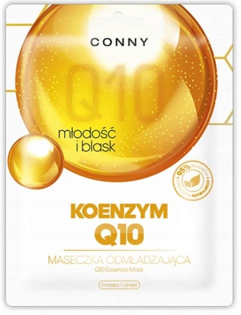 Conny Q10 Essence Mask maska odmładzająca w płachcie Koenzym Q10 23g