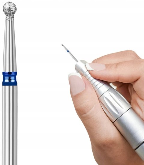 Frez diamentowy kulka 2 mm