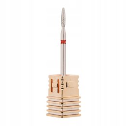 Frez diamentowy płomień łezka do skórek ABA GROUP 2,35 MM