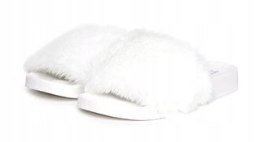 KLAPKI SEMILACZKI BIAŁE ROMIAR 39