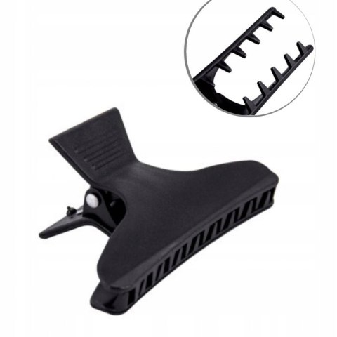 Klamra do włosów Ponik's 12 szt. czarny 002