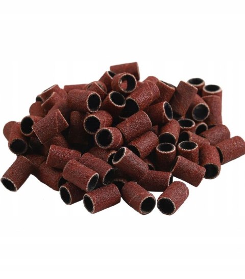 Nakładki ścierne na frez metalowy walec gradacja 180, 100 sztuk