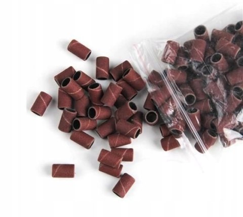 Nakładki ścierne na frez metalowy walec gradacja 180, 100 sztuk