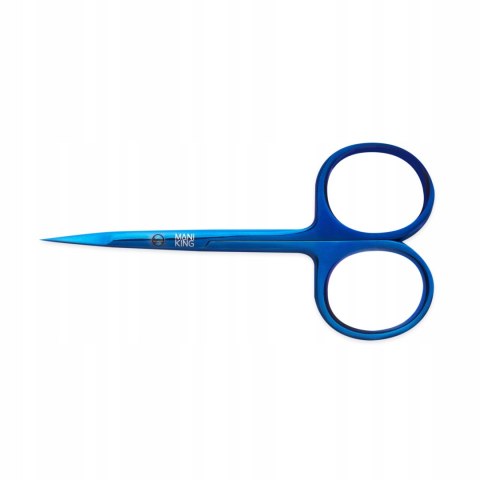 Nożyczki do Paznokci i Skórek Zagięte ManiKing Stal Nierdzewna (1466-MK)