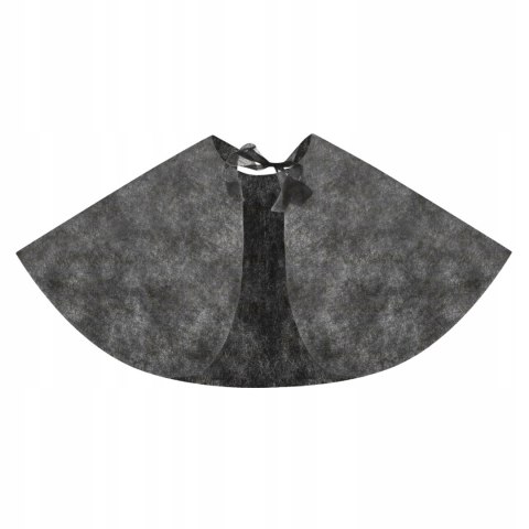 Peleryny pelerynki fryzjerskie jednorazowe czarne włókninowe krótkie 50 szt