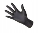 RĘKAWICZKI NITRYLOWE CZARNE ZARYS 100SZT ROZMIAR S