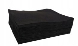 Ręcznik jednorazowy z włókniny CZARNY 70x50 50 szt