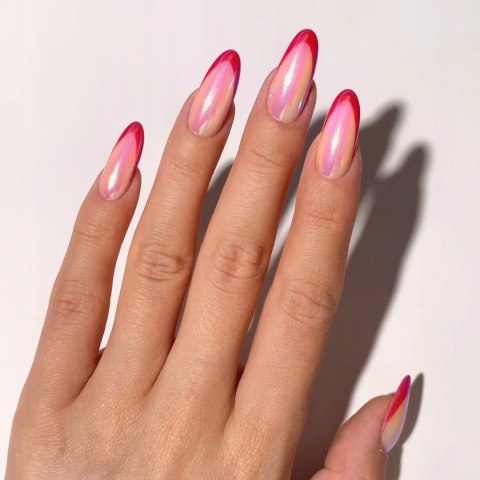 SEMILAC LAKIER HYBRYDOWY 794 SWEET STRAWBERRY 7ml RED OBSSESION