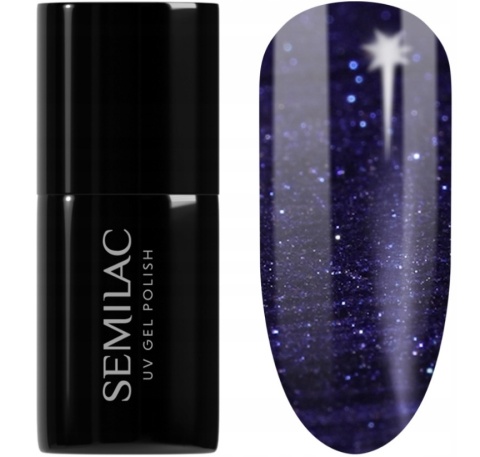 SEMILAC Lakier Hybrydowy MARGARET 937 Midnight Fever 7 ml
