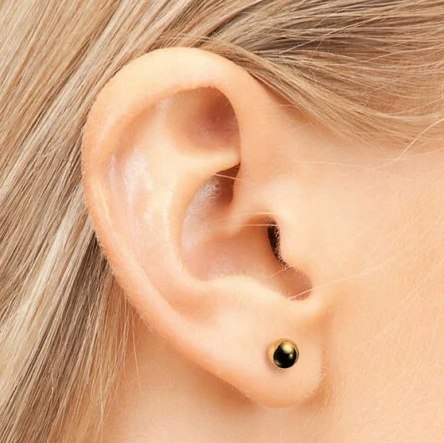 STUDEX KOLCZYKI SYSTEM 75 7511-0300 KULKA ZŁOTA