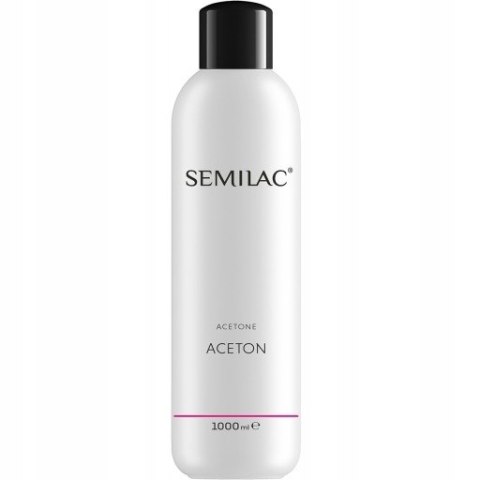 Semilac Aceton kosmetyczny - czysty - 1000 ml