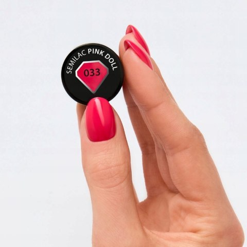 Semilac Lakier hybrydowy 033 Pink Doll 7 ml