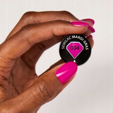 Semilac Lakier hybrydowy 034 Mardi Gras 7 ml