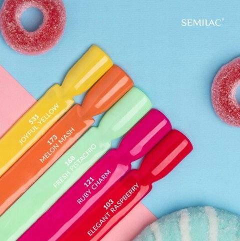 Semilac Lakier hybrydowy 103 Elegant Raspberry 7ml