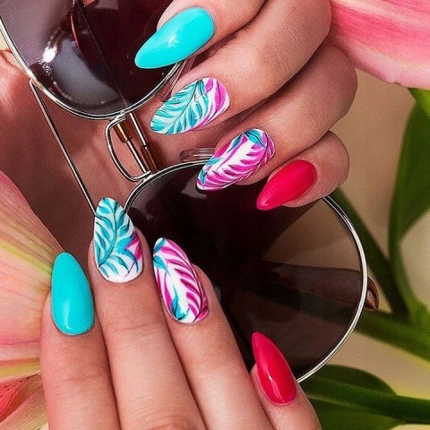 Semilac Lakier hybrydowy 517 7ml Neon Pink