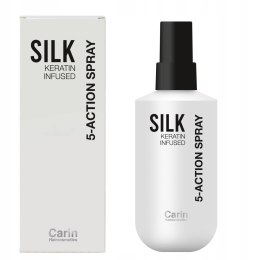Spray Keratynowy Do Włosów Bez Spłukiwania Termoochronny Carin Silk 150ml