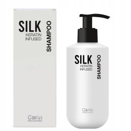 Szampon Keratynowy Do Włosów Nawilżający Regenerujący Carin Silk 250ml