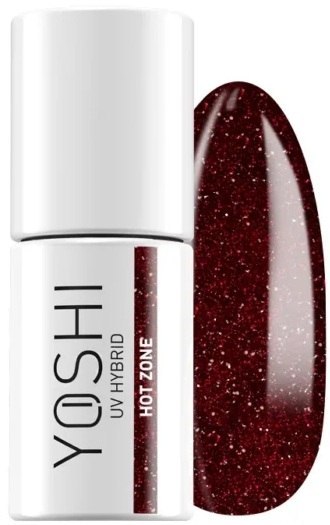 Yoshi lakier hybrydowy do paznokci UV LED Hot Zone nr 265 CAT EYE 6ml