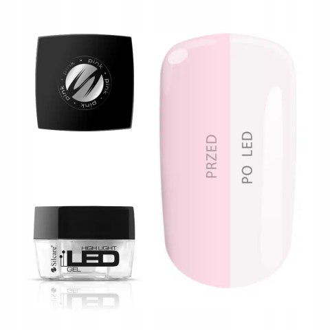 Żel Budujący High Light Led Pink 30g Bez TPO i HEMA
