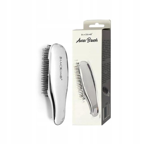 BLACKOMB AURA BRUSH szczotka trychologiczna do włosów i masażu | Srebrna